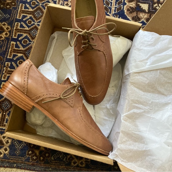 Christy Dawn Shoes - NWOT Christy Dawn Oxford, Size 10, in Saddle Leather